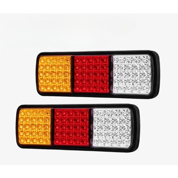 P&P 2x 75 LED Tail Lights for Trailer, Ute, Boat, Truck