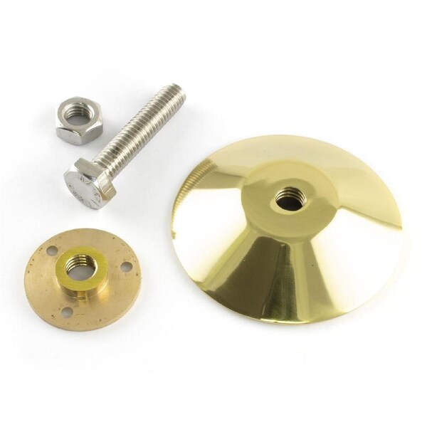 P&P Brass Pool Table Adjustable Foot 95mm Complete Part