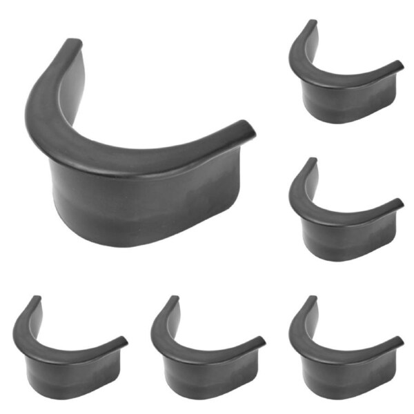 P&P Pool Table Rubber Pockets 4 Inch for Replacement