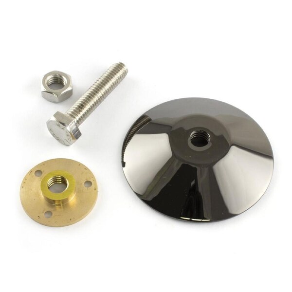 P&P Black Chrome Adjustable Pool Table Foot Replacement