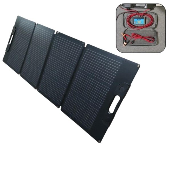 P&P Folding Solar Panel Kit 12V 400W for Camping or RV
