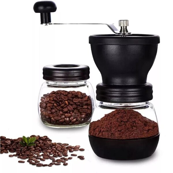 P&P Manual Coffee and Spice Grinder Stainless Steel