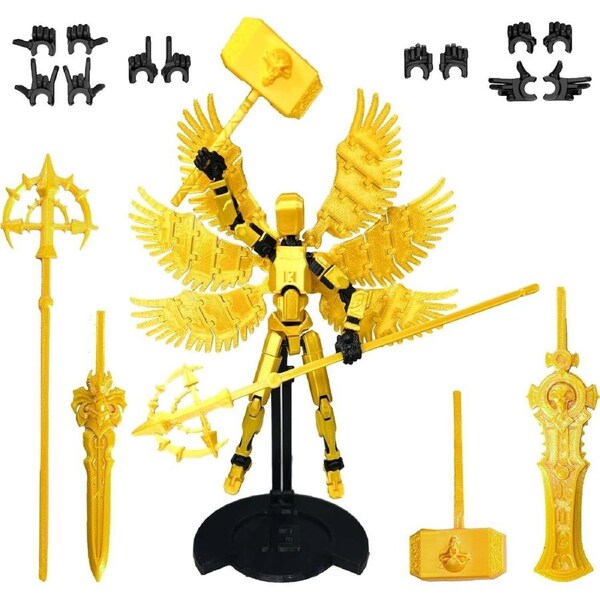 P&P Robot Action Figure with Movable Joints