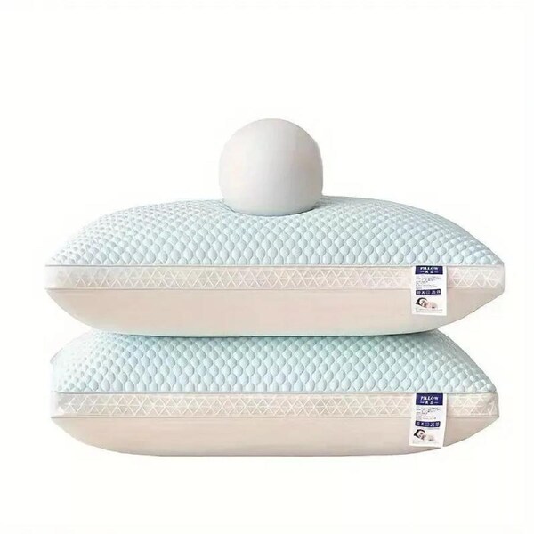 P&P 2X Cooling Neck Pillows for Travel Sleep Comfort