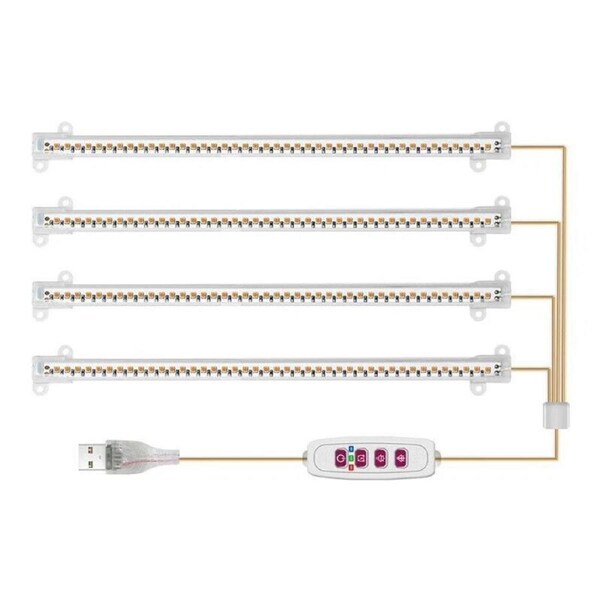 P&P LED Grow Light Tube Full Spectrum for Indoor Plants