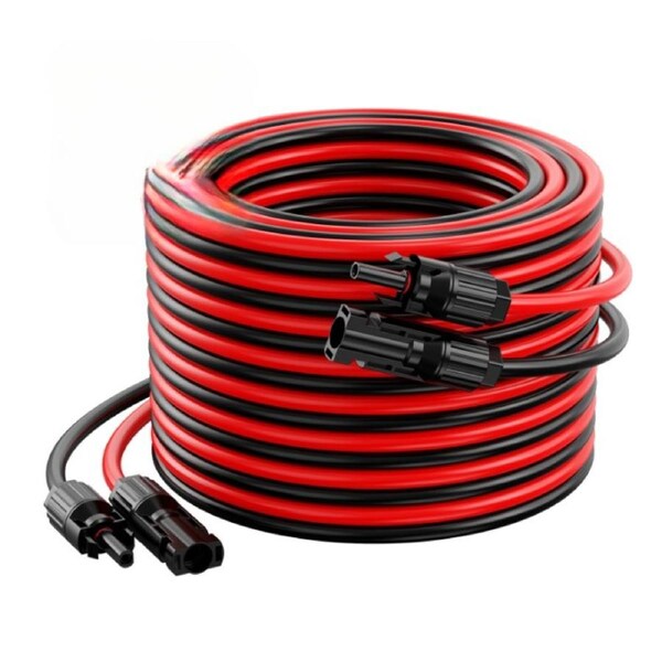 P&P 50FT Solar Panel Extension Cable Set with Connectors