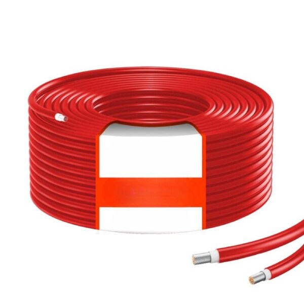 P&P 100FT 10AWG Solar Panel Extension Cable Red