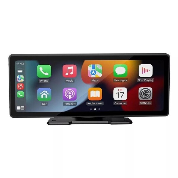 P&P 10" Car Dashboard Video Recorder with Carplay and GPS