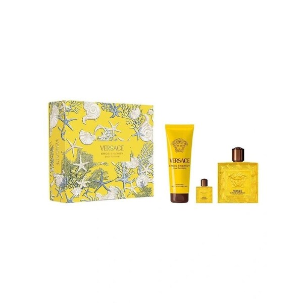 Versace Eros Energy EDP 100ml 3 Piece Gift Set