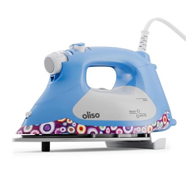 Oliso and Kaffe Fassett Collaboration Smart Iron