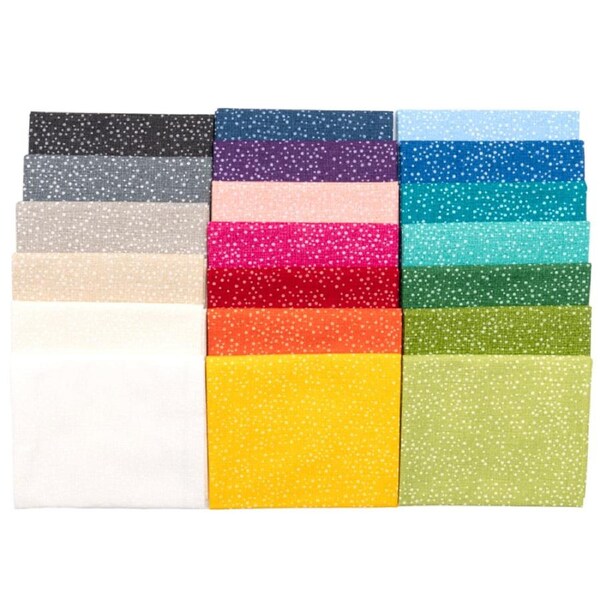 Moda Quilting Patchwork Charm Pack Dotty Thatched Inch Fabrics