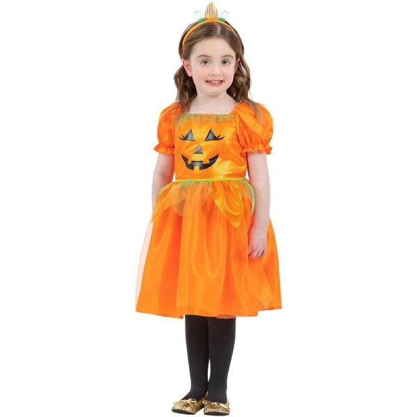 Pumpkin Child Costume Size Toddler 1-2 Years