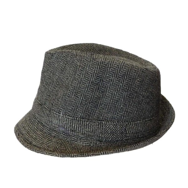 Classic Felt Trilby Hat – Gangster Fedora Costume Accessory