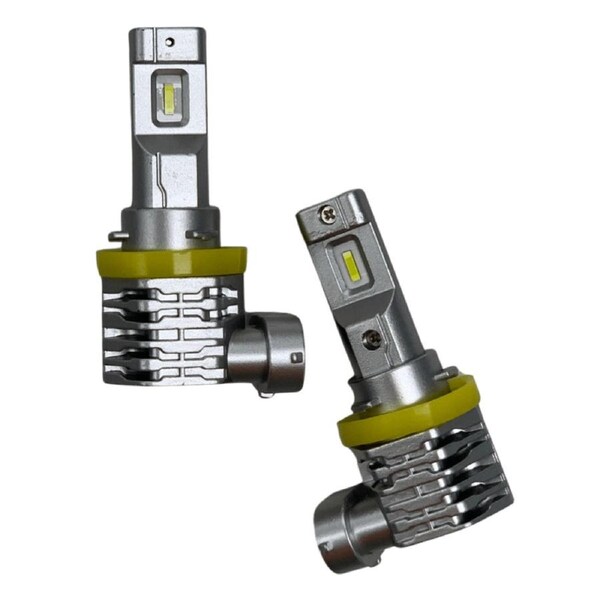 [2 Pack] H8 H9 H11 LED Headlight Bulbs 6500K White - High/Low Beam Conversion Kit