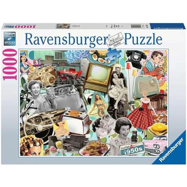 Ravensburger Puzzle 1000pc - The 50s