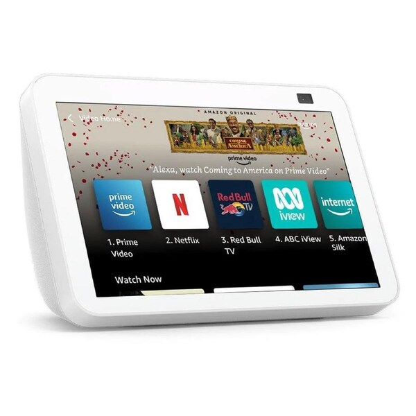 Amazon Echo Show 8 with Alexa (2nd Gen) White