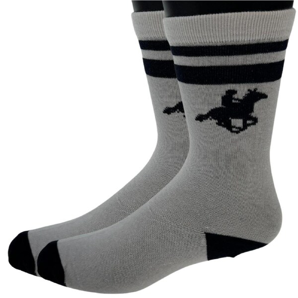 U.S. Polo Assn. Livergy Mens Crew Socks - White/Navy - 1 Pack of 3 Pairs EU 43-46