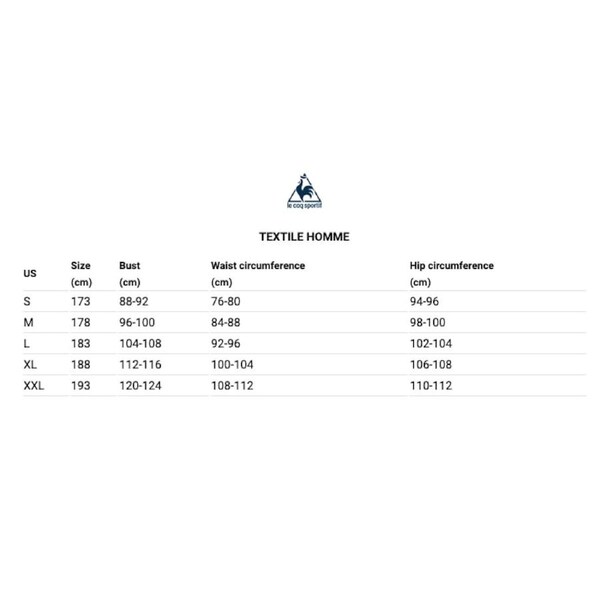 Le Coq Sportif Mens Gaston Tee Top T Shirt - Grey Marle XXL