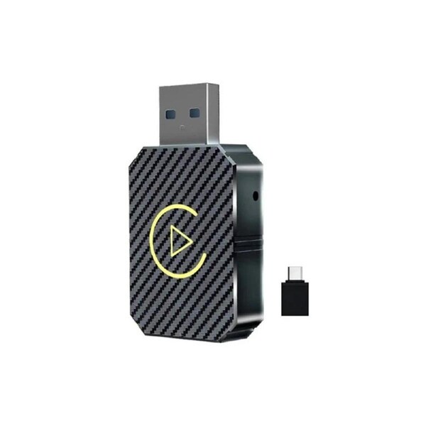 Wireless CarPlay & Android Auto Adapter USB Dongle - Convert Wired to Wireless - Plug & Play for iPhone & Android
