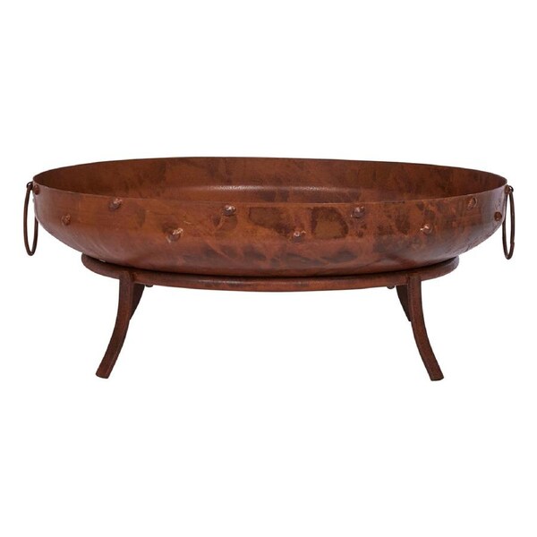 Glow Mini Kali Fire Pit - Rust