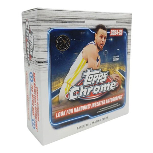 Topps 2024 2025 Chrome NBA Basketball Mega Box