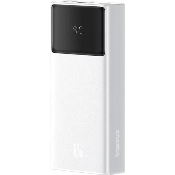 Baseus Star-Lord Dual Way Fast Charging 65W Power Bank 30000mAh - White