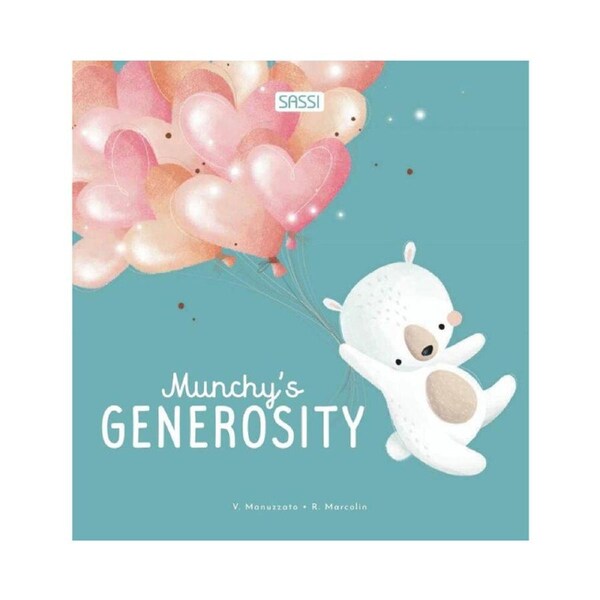 Sassi Kids/Childrens Bedtime Storytelling Board Book Munchy's Generosity 2y+