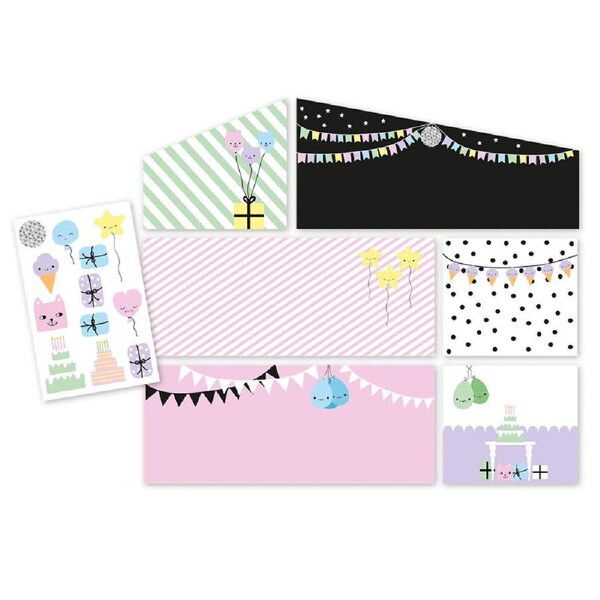 Lundby Dolls House Creative Wall Party Sticker Decals Set 65x20cm 4y+