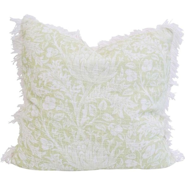 LVD Artichoke 100% Cotton Decorative Home Cushion Pillow 50x50cm Green