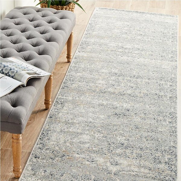 Rug Culture Providence 833 Blue Runner 400X80cm