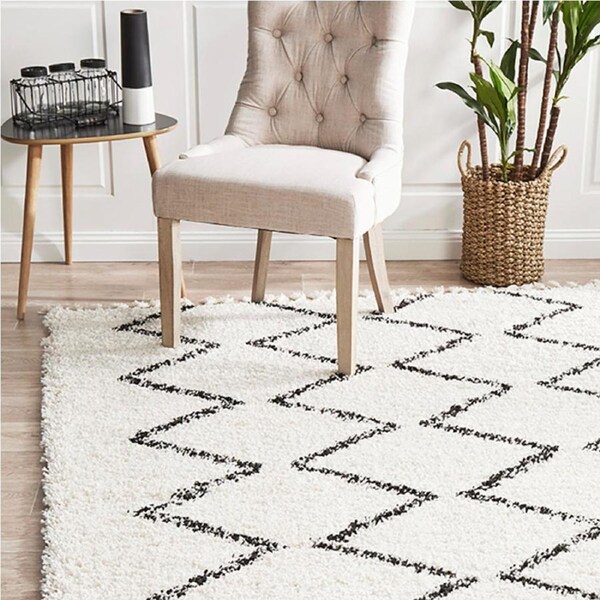 Rug Culture Saffron 11 White Modern Rug 170X120cm