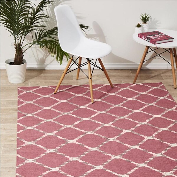 Rug Culture Nomad 19 Pink Modern Rug 225X155cm