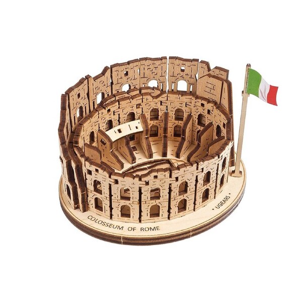 Ugears 3D Wooden Model Rome Colosseum Puzzle Gift Mechanical Kit 70248