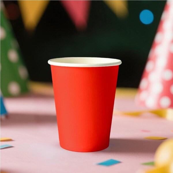 12pk Red Paper Cup