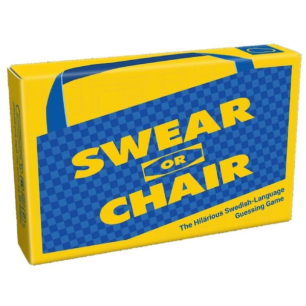Bubblegum Stuff Swear or Chair Card Game