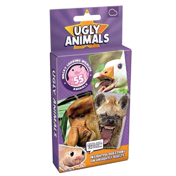Bubblegum Stuff Ugly Animals Card Game