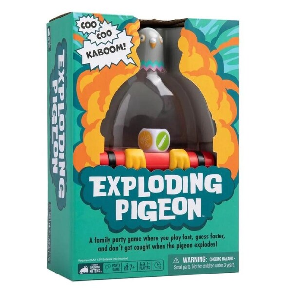Exploding Pigeon Party Game