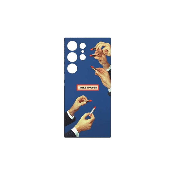 Samsung Toiletpaper Lipstick Flipsuit Case Insert for Galaxy S24 Ultra (Blue)