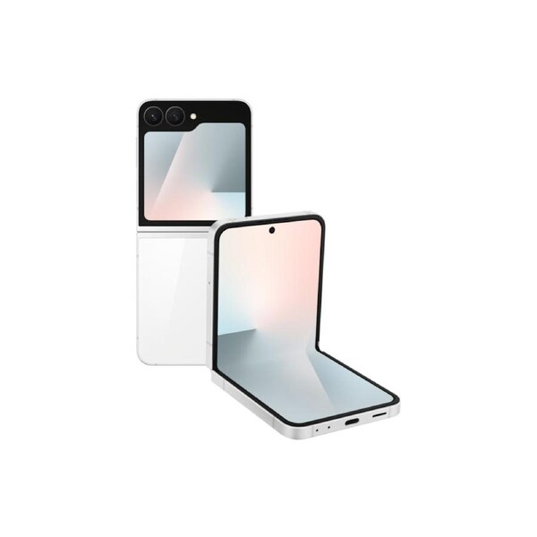 Samsung Galaxy Z Flip7 FE (256GB, White)