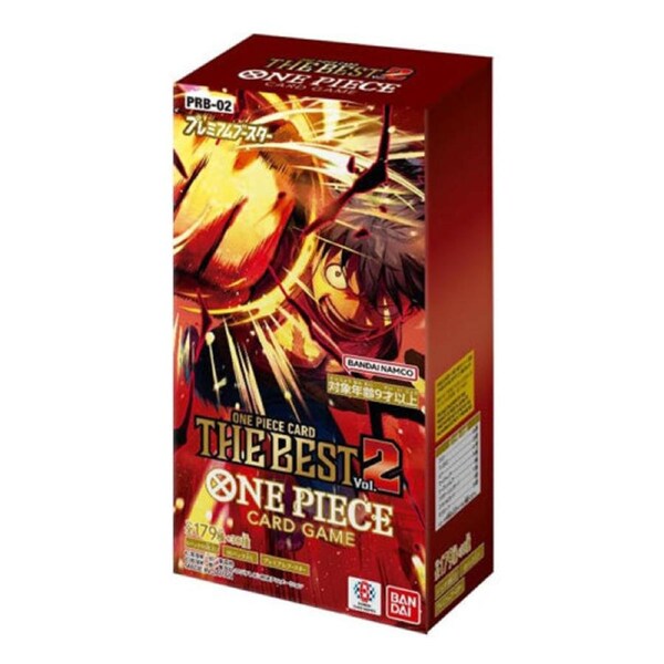 One Piece The Best Vol 2 PRB-02 Booster Box Japanese