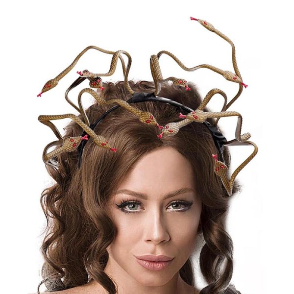 Nevenka Snake Headband Scary Headpieces for Halloween Dress up Supplies