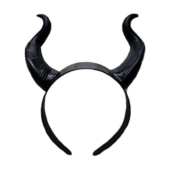 Nevenka Devil Horns Headband Halloween Dress Up Party Hair Accessories