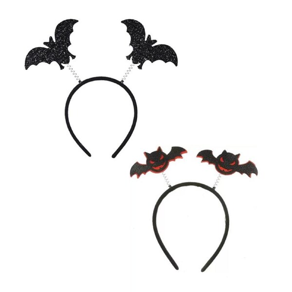 Nevenka 2 Pcs Halloween Themed Headbands for Kids Adults Great Gifts-SetE