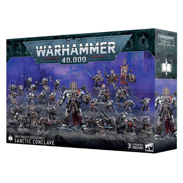 Warhammer: 40,000 Grey Knights Battleforce Sanctic Conclave