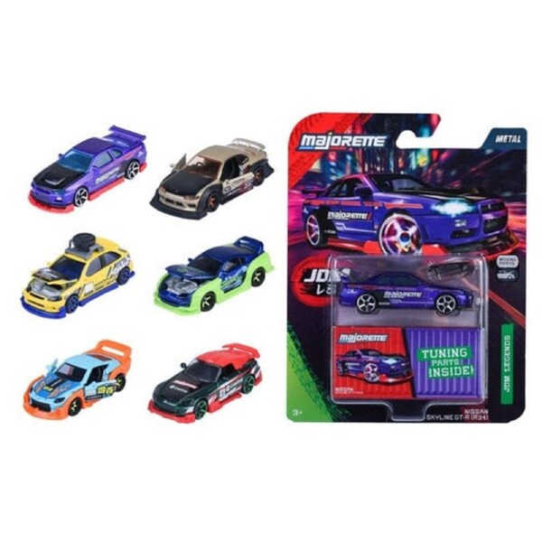 Majorette - JDM Legends Series Deluxe Cars Assorted
