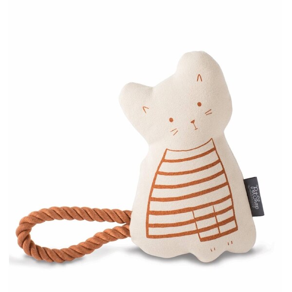 Miss Kitty Canvas Dog Toy