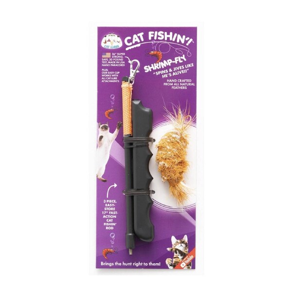 Cat Fishin' Rod with Da Shrimp Cat Lure