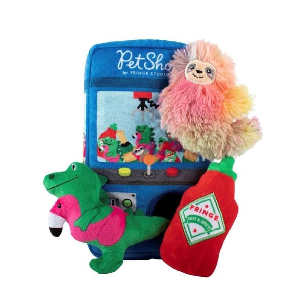 Ready Set Claw Machine Hide & Seek Burrow Dog Toy