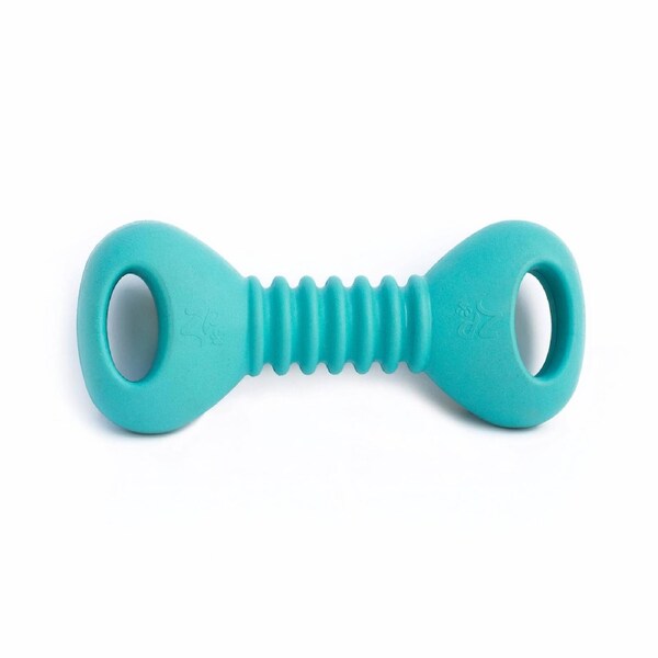 ZippyTuff Squeakerz Teether Dog Toy - Dumbbell
