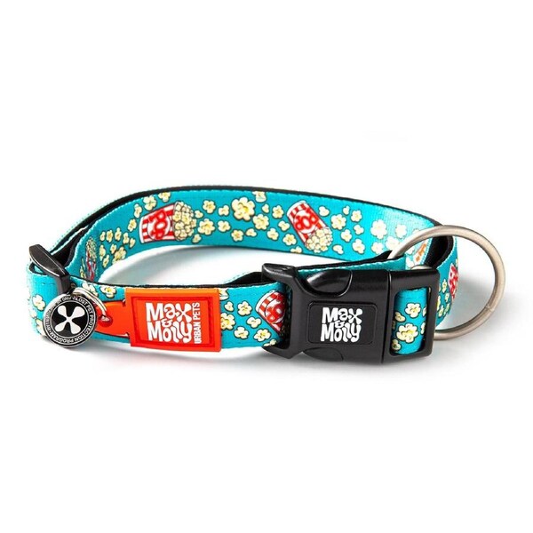 Smart ID Dog Collar (Popcorn) - Small